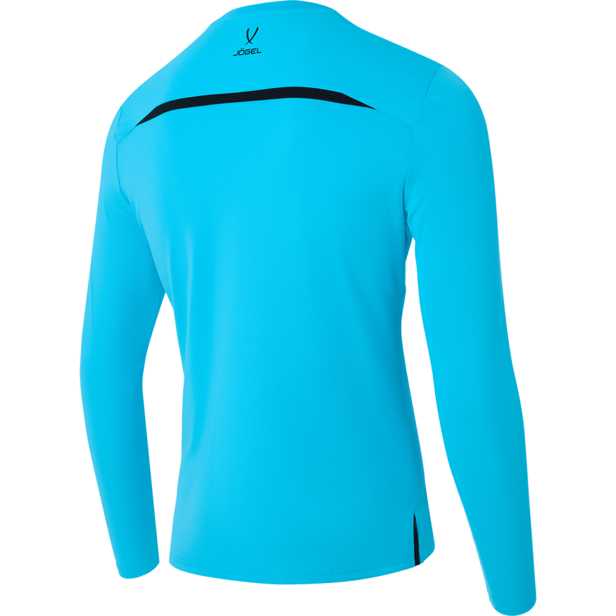 Футболка судейская с длинным рукавом JOGEL DIVISION PerFormDRY Referee LS Tee, голубой