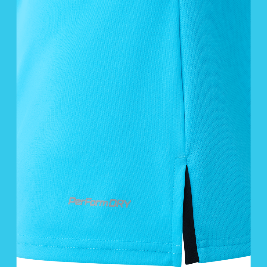 Футболка судейская с длинным рукавом JOGEL DIVISION PerFormDRY Referee LS Tee, голубой