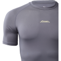 Футболка компрессионная с коротким рукавом JOGEL CAMP PerFormDRY Top SS, темно-серый