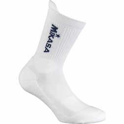 Носки волейб. MIKASA MT135-023-S, р.S, хлопок, полиамид, эластан, белый