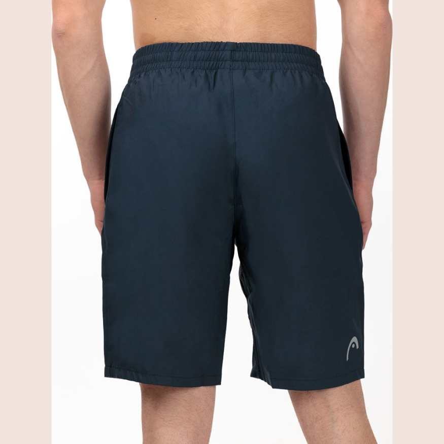 Шорты тренир. муж. HEAD Club Bermudas M 811389-NV-S, р.S, 100% полиэстер, темно-синий