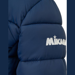 СЦ*Куртка утепленная с капюшоном жен  MIKASA MT913-036-2XL, р 2XL, полиэстер, нейлон, синий