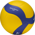 Мяч вол. утяж. MIKASA VT500W, р 5, синт.кожа, вес 500г, клееный, сине-желтый
