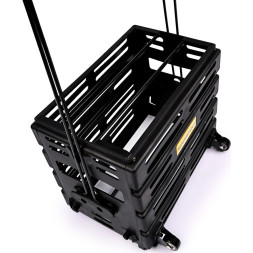 Корзина для теннисных мячей NEVA SPORT, UEA1, на 75 мячей, пластик, черный