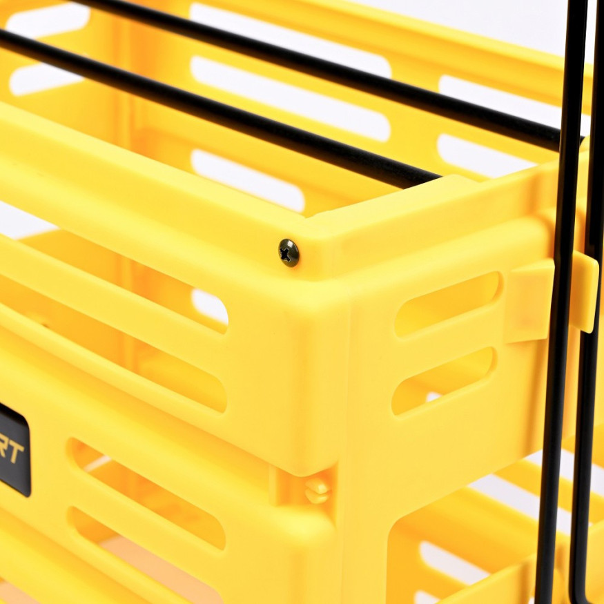 Корзина для теннисных мячей NEVA SPORT, UEA1, на 75 мячей, пластик, черный