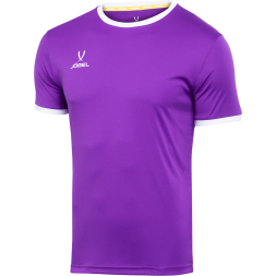 Футболка футбольная JOGEL CAMP Origin, фиолетовый/белый, детский