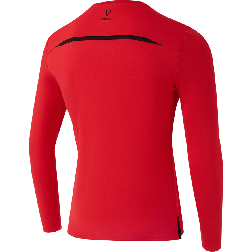 Футболка судейская с длинным рукавом JOGEL DIVISION PerFormDRY Referee LS Tee, красный