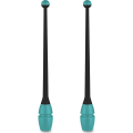 Булавы для художественной гимнастики INDIGO IN017, длина 36 см, каучук, вставляющиеся
