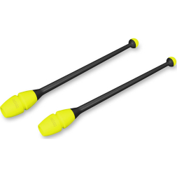 Булавы для художественной гимнастики INDIGO IN017, длина 36 см, каучук, вставляющиеся