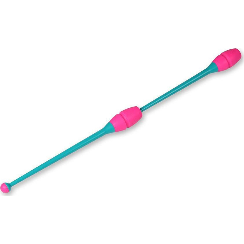 Булавы для художественной гимнастики INDIGO IN017, длина 36 см, каучук, вставляющиеся