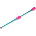 Булавы для художественной гимнастики INDIGO IN017, длина 36 см, каучук, вставляющиеся