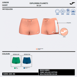 SHORT BERRY AZUL BLANCO