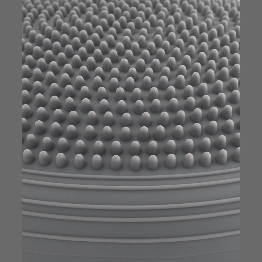 БЕЗ УПАКОВКИ Диск балансировочный STARFIT BP-105, с насосом, серый