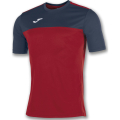 Футболка  игровая JOMA с коротким рукавом WINNER Красный Тёмно Синий L 100946.603, 9997642944087, Красный Тёмно Синий, L