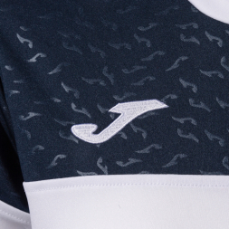 Футболка JOMA CAMISETA MANGA CORTA CREW V BLANCO ROJO