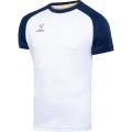 Футболка игровая JOGEL CAMP Reglan Jersey, белый/темно-синий, детский