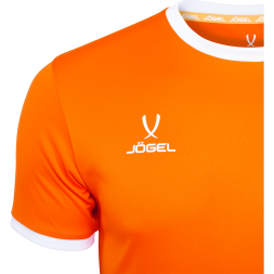 Футболка футбольная JOGEL CAMP Origin, оранжевый/белый