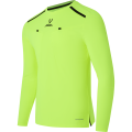 Футболка судейская с длинным рукавом JOGEL DIVISION PerFormDRY Referee LS Tee, желтый неон