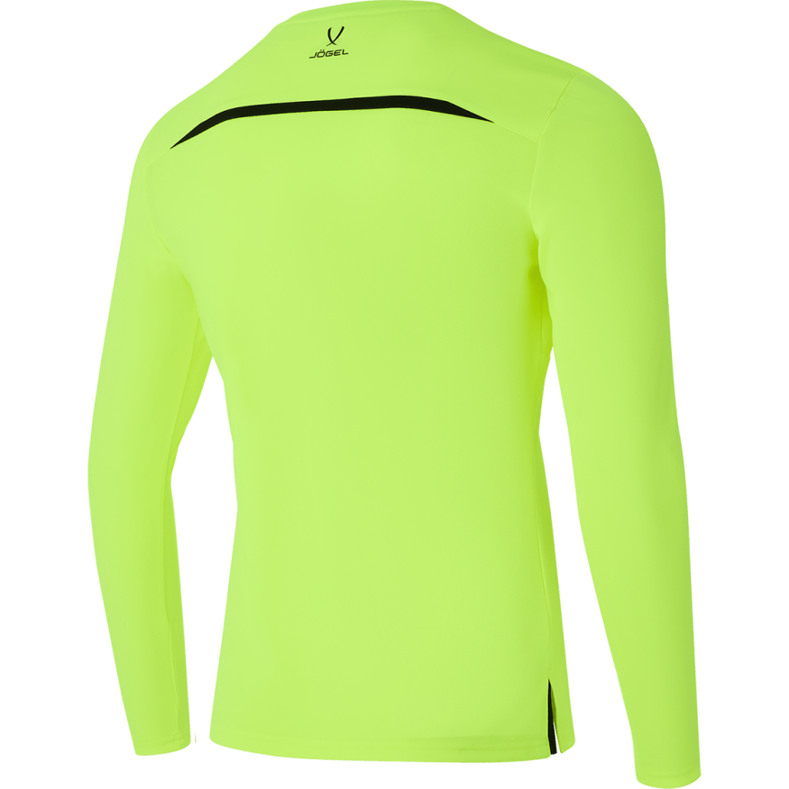 Футболка судейская с длинным рукавом JOGEL DIVISION PerFormDRY Referee LS Tee, желтый неон