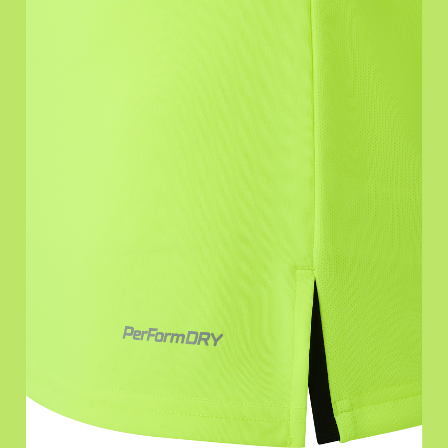 Футболка судейская с длинным рукавом JOGEL DIVISION PerFormDRY Referee LS Tee, желтый неон