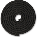 Скакалка гимнастическая INDIGO SM-123-BK, утяжеленная, длина 3м, шнур, черный
