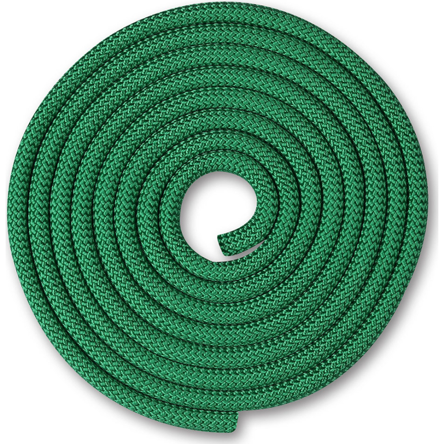 Скакалка гимнастическая INDIGO SM-123-BK, утяжеленная, длина 3м, шнур, черный