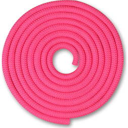 Скакалка гимнастическая INDIGO SM-123-BK, утяжеленная, длина 3м, шнур, черный