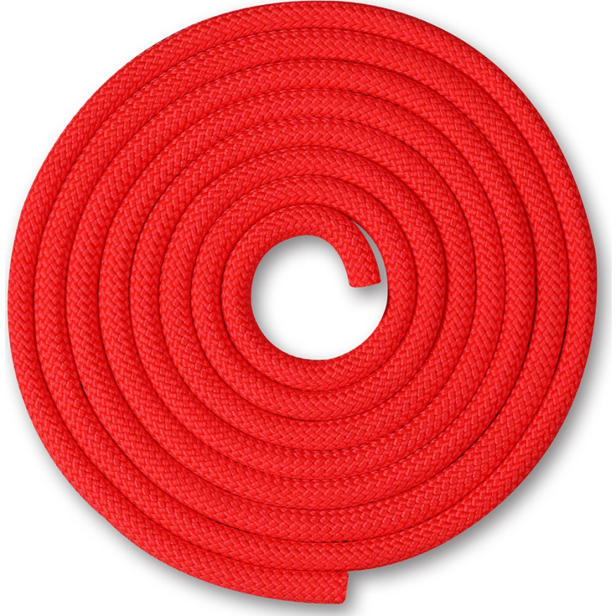 Скакалка гимнастическая INDIGO SM-123-BK, утяжеленная, длина 3м, шнур, черный