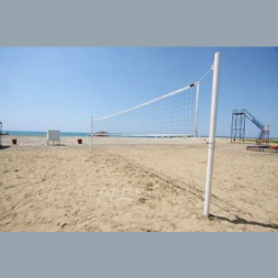 СЕТКА ДЛЯ ПЛЯЖНОГО ВОЛЕЙБОЛА - НИТЬ 2,8 ММ ЯЧЕЙКА 100Х100 ММ