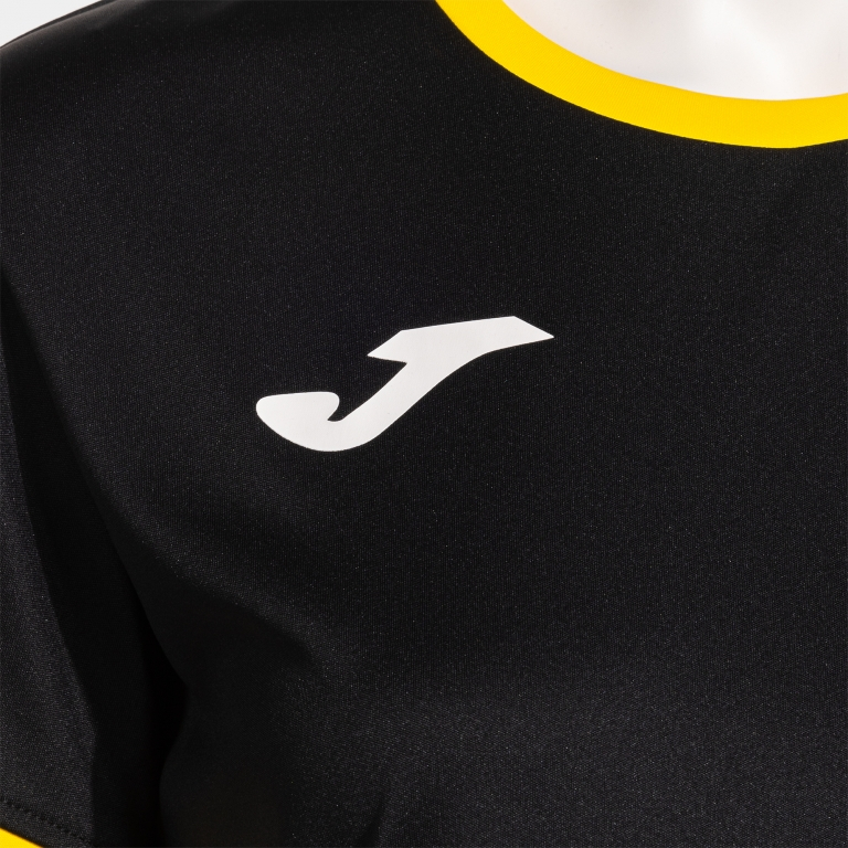 Футболка JOMA COMBI PREMIUM NEGRO AMARILLO