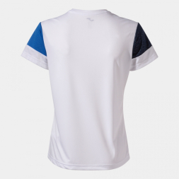 Футболка JOMA CAMISETA MANGA CORTA CREW V BLANCO ROYAL