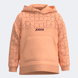 SUDADERA CON CAPUCHA NEW METAVERSE NARANJA