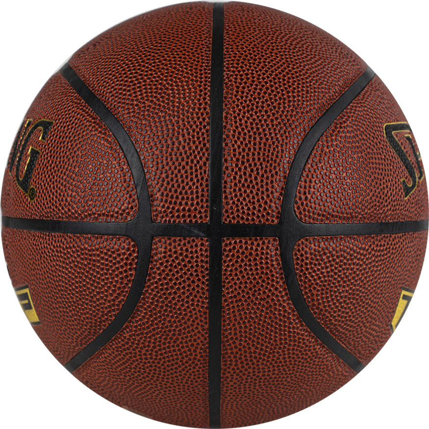 Мяч баск. SPALDING Grip Control 76875z,  р.7, композит. кожа (ПУ) коричневый