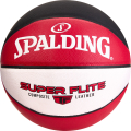 СЦ*Мяч баск. SPALDING Super Flite 76929z, р.7, синт. кожа ( композит), красно-черно-белый