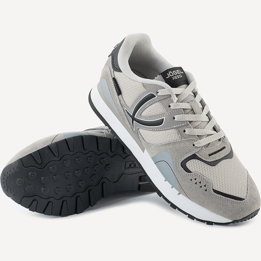 БЕЗ УПАКОВКИ Кроссовки спортивные JÖGEL Fiesta, серый/темно-серый