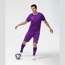 Футболка футбольная JOGEL CAMP Origin, фиолетовый/белый