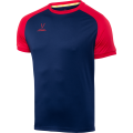 Футболка игровая JOGEL CAMP Reglan Jersey, темно-синий/красный, детский