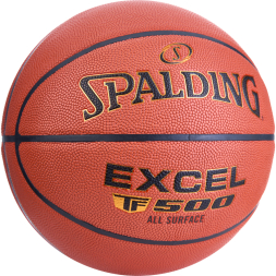 Мяч баск. SPALDING TF-500 Excel In/Out р.7, 76797z, композит, коричневый
