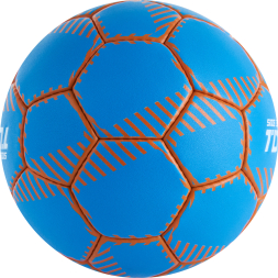 Мяч ганд. TORRES Club, H32442, р.2, ПУ, 5 подкл. слоев, руч. сшивка, синий