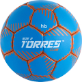 Мяч ганд. TORRES Club, H32442, р.2, ПУ, 5 подкл. слоев, руч. сшивка, синий