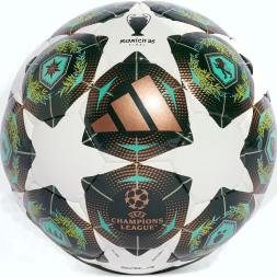 Мяч футзал. ADIDAS UCL Pro Sala JH1294, р.4, FIFA Quality Pro, 32п, ПУ, руч.сш, бело-зеленый