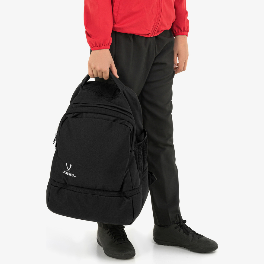 Рюкзак JOGEL CAMP Double Bottom с двойным дном, черный