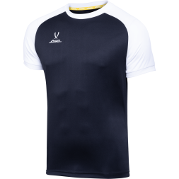 Футболка игровая JOGEL CAMP Reglan Jersey, черный/белый, детский