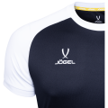 Футболка игровая JOGEL CAMP Reglan Jersey, черный/белый, детский