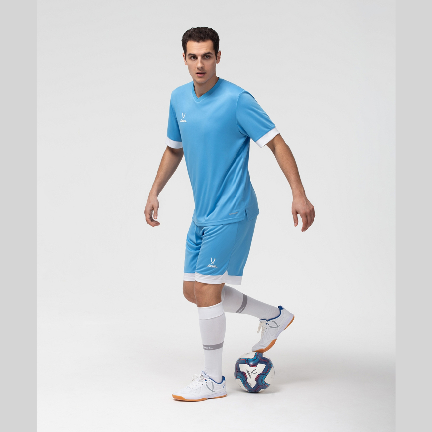 Шорты игровые JOGEL DIVISION PerFormDRY Union Shorts, голубой/белый/белый