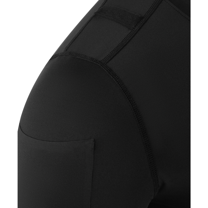 Футболка компрессионная судейская JOGEL PerFormDRY Referee Baselayer Tee SS, черный