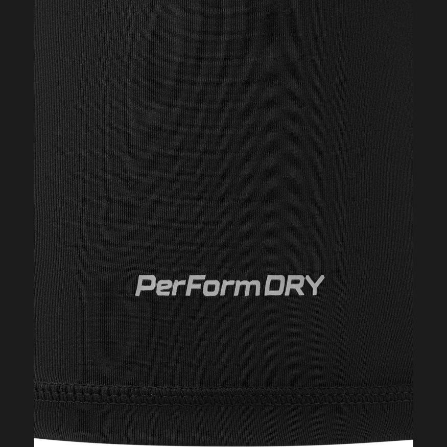 Футболка компрессионная судейская JOGEL PerFormDRY Referee Baselayer Tee SS, черный