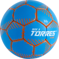 Мяч ганд. TORRES Club, H32443, р.3, ПУ, 5 подкл. слоев, руч. сшивка, синий