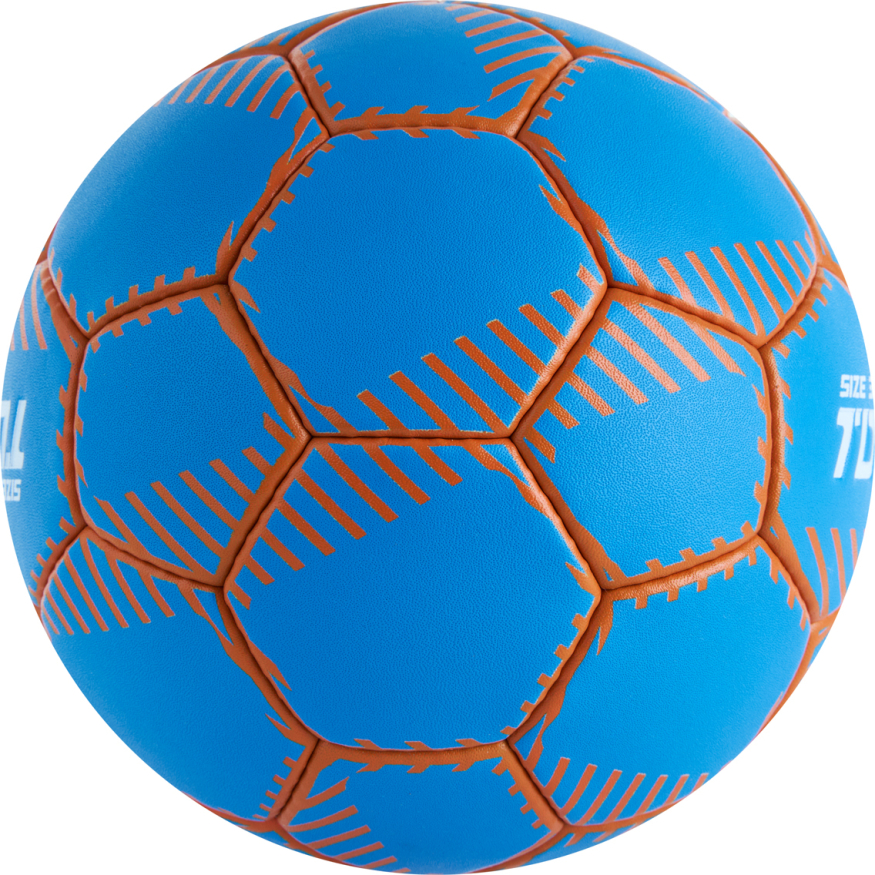 Мяч ганд. TORRES Club, H32443, р.3, ПУ, 5 подкл. слоев, руч. сшивка, синий