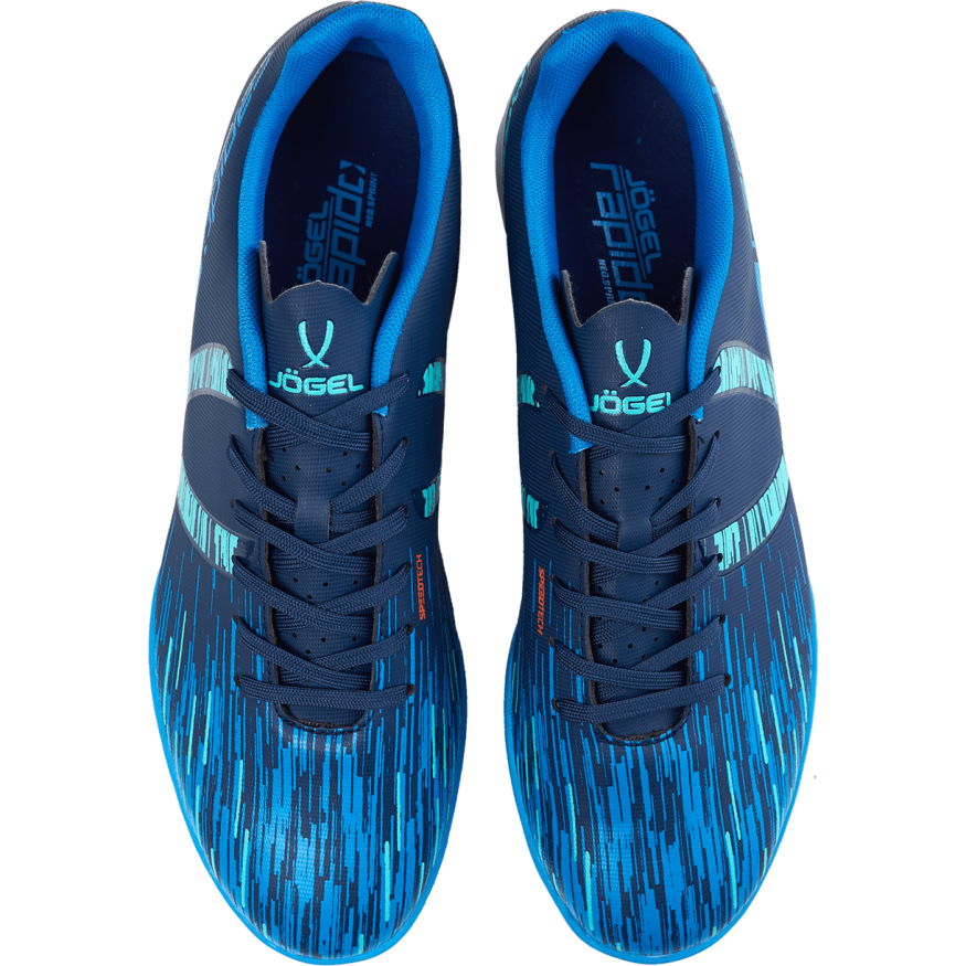 БЕЗ УПАКОВКИ Бутсы зальные JÖGEL Rapido IN Navy/blue